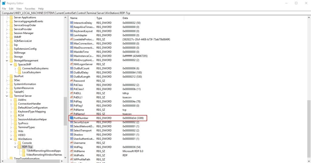Windows server 2012 изменение стандартного RDP порта(3389) 2 2 1024x538