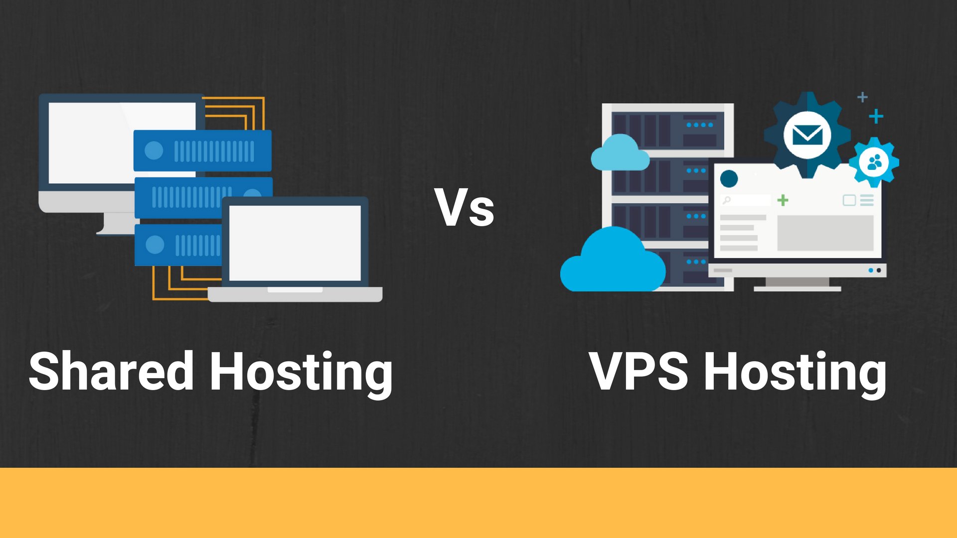 Shared Hosting vs VPS Hosting.