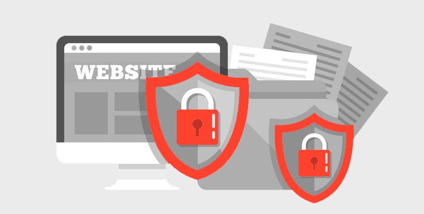 Virtuālais hostings website security banner