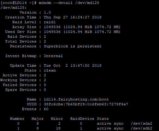 Замена диска в Software RAID1 (Linux) zamena diska v software raid 1 linux 3