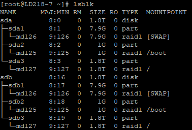 Замена диска в Software RAID1 (Linux) zamena diska v software raid 1 linux 8