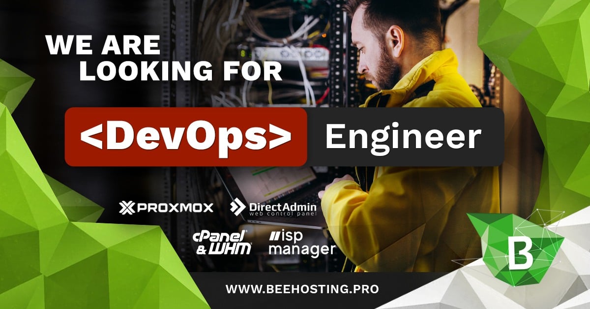 We are looking for a DevOps Engineer to join our team