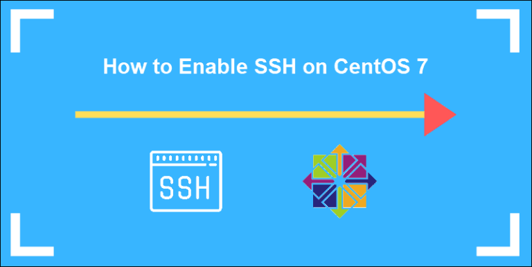 Install And Enable OpenSSH On CentOS 7