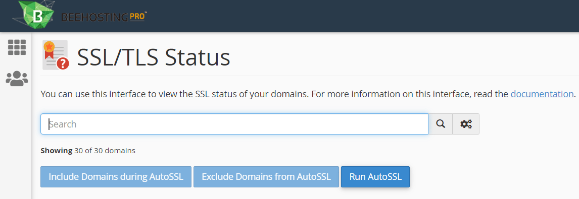 Kuidas lubada AutoSSL / SSL cPanelis run auto ssl