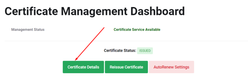 Kuidas luua sertifikaadi allkirjastamise taotlust (CSR) ja hankida SSL sertifikaat? certificate details 1024x344