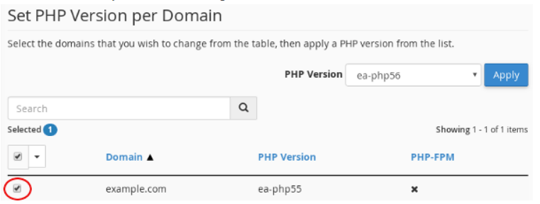 How to change PHP versions and settings using MultiPHP set php version