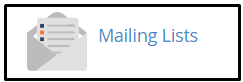 Meililistide haldamine cPanelis mailing list cpanel