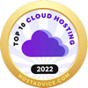 Hostingas patvirtintas Hostadvice cloud 2