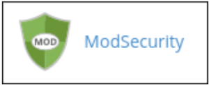 How to manage the ModSecurity module in cPanel modsecurity 300x122
