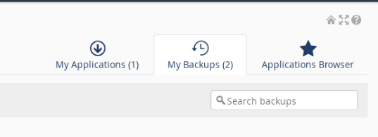 How to restore a backup in Installatron? my backups installatron
