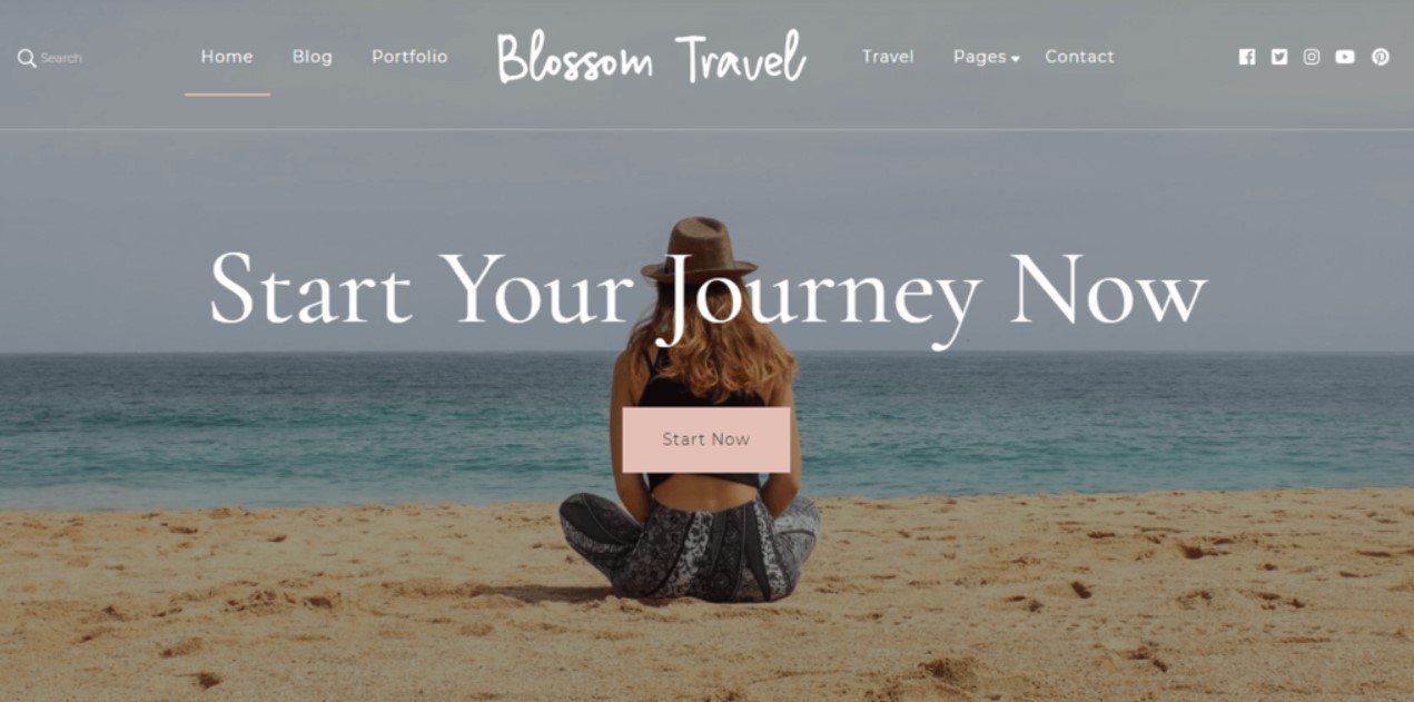 Best Free WordPress Blog Themes wordpress theme blossom travel