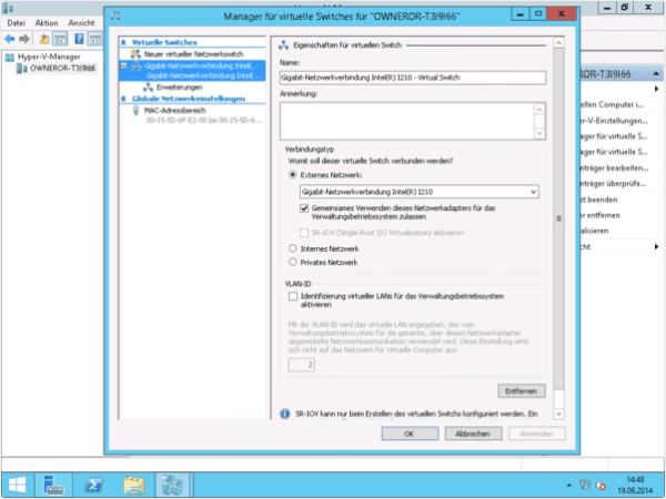 Windows Server Hyper V setup and configuration guide windows server hyper v 2