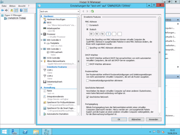 Windows Server Hyper V setup and configuration guide windows server hyper v 5