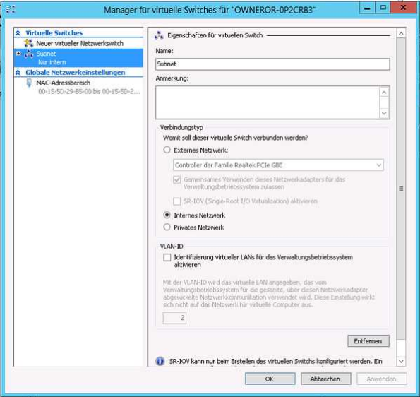 Windows Server Subnet windows server subnet 1