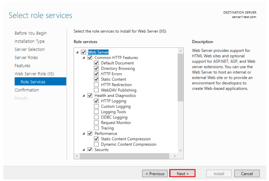 How to Install and Configure IIS Web Server on Windows Server 2022 install internet information services 10