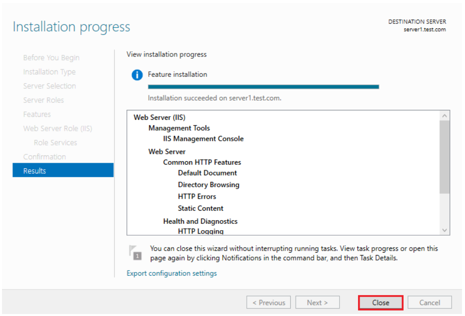 How to Install and Configure IIS Web Server on Windows Server 2022 install internet information services 12